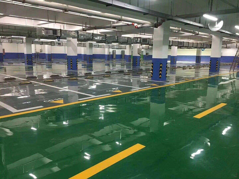 環(huán)氧地坪車位劃線